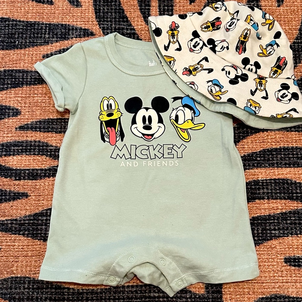 Disney Baby Romper Onesie Size 3-6 Months
